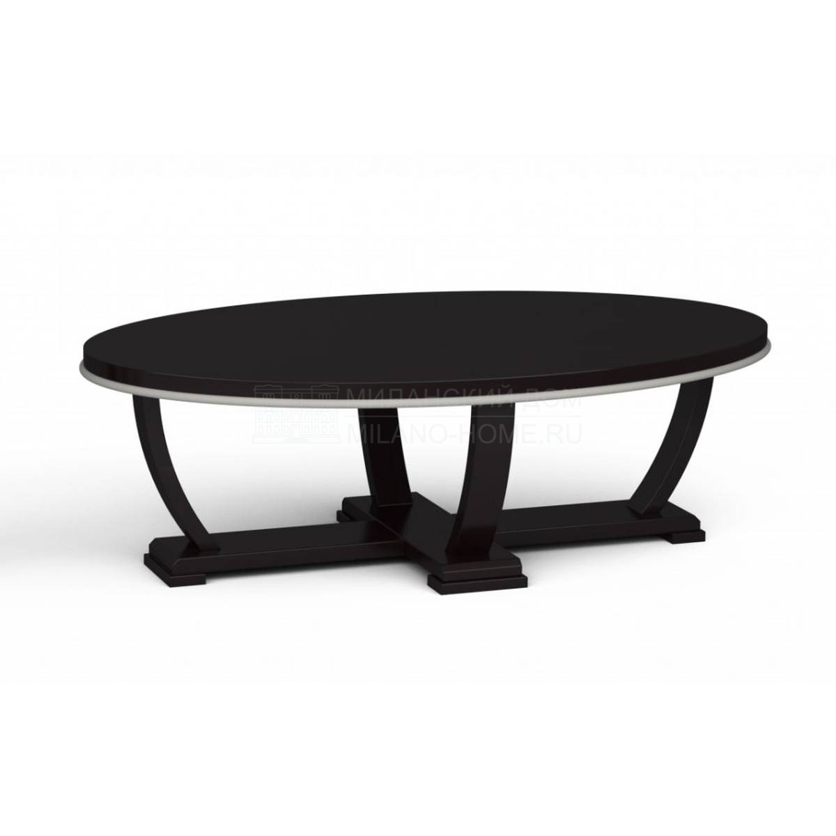 Кофейный столик V0503 oval coffee table из Италии фабрики LCI DECORA