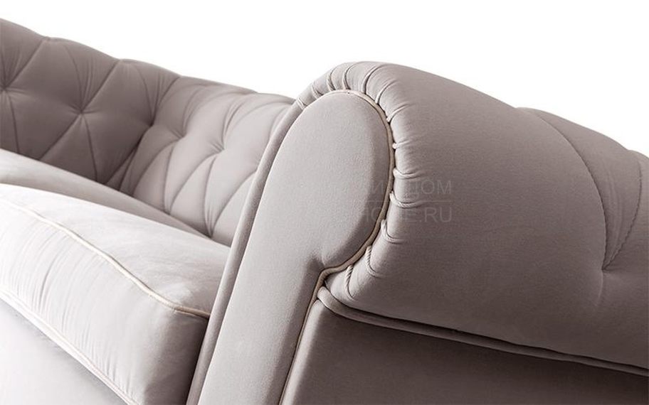 Прямой диван N067C из Италии фабрики LCI DECORA