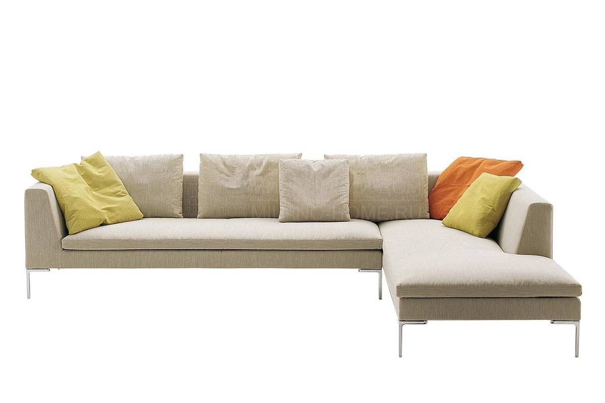 Прямой диван Charles CH228, CH228C из Италии фабрики B&B MAXALTO