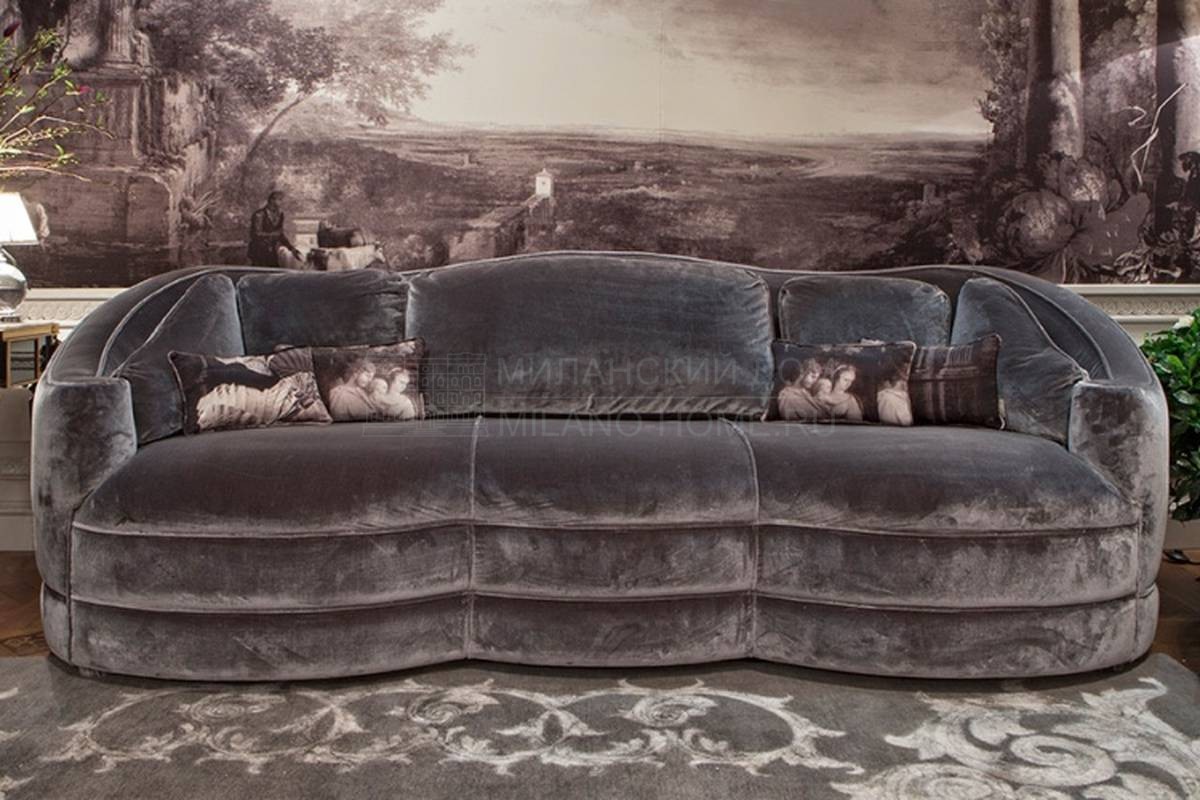 Прямой диван Art. 470 из Италии фабрики MEDEA