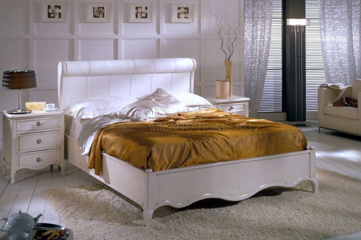 Кровать с комбинированным изголовьем Art. B50 из Италии фабрики BORDIGNON Camillo