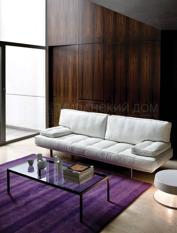Прямой диван Milano sofa из Италии фабрики ZANOTTA
