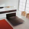 Кровать с деревянным изголовьем Sottiletto/bed