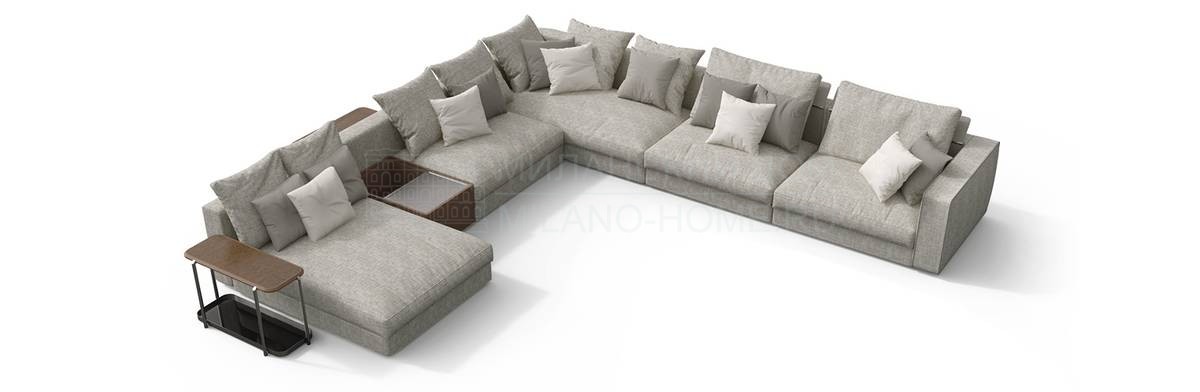 Угловой диван Skyline sofa из Италии фабрики GIORGETTI