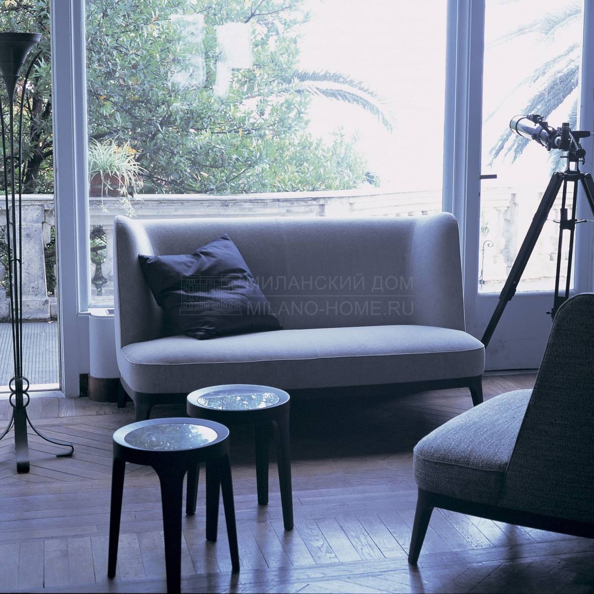 Прямой диван Dragonfly/ sofa из Италии фабрики FLEXFORM
