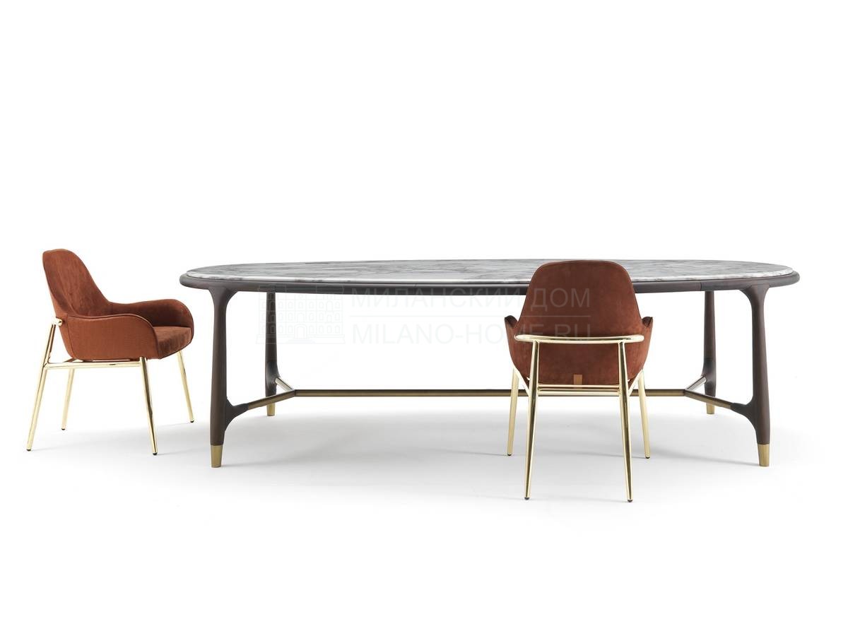 Обеденный стол Elisee oval table из Италии фабрики ULIVI