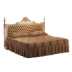 Кровать с комбинированным изголовьем Maria Antonietta/B 151
