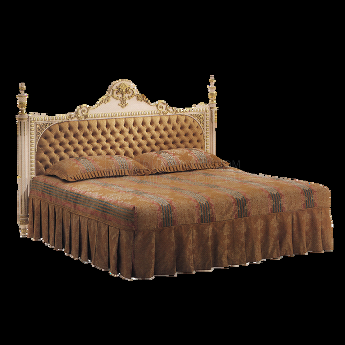 Кровать с комбинированным изголовьем Maria Antonietta/B 151 из Италии фабрики ELLEDUE