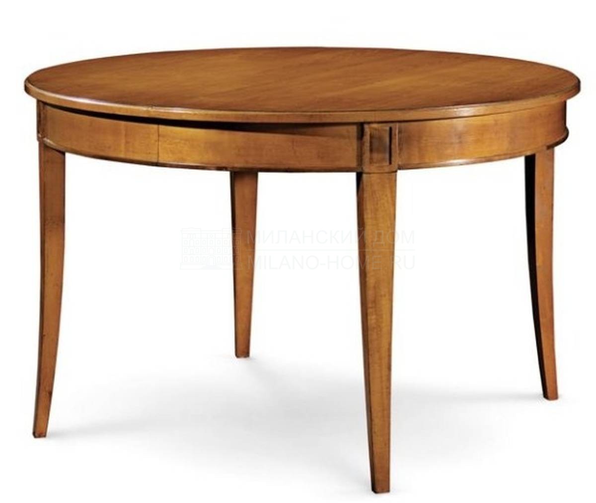 Стол из массива Hauteville round dining table из Франции фабрики ROCHE BOBOIS