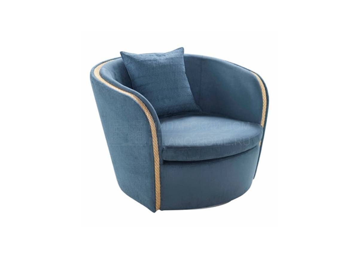 Кожаное кресло Ulysse LA 758 R armchair из Италии фабрики ELLEDUE