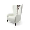 Кожаное кресло Camellias armchair / art.60-0571 — фотография 2