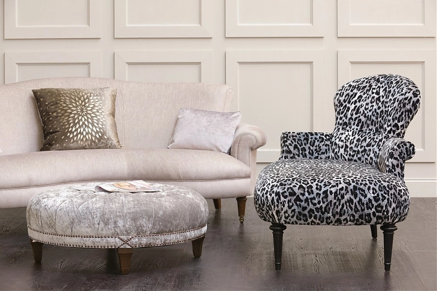 Оттоманка Clara Chaise из Великобритании фабрики JOHN SANKEY