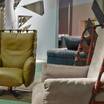 Кожаное кресло Cocoon bergere armchair — фотография 2