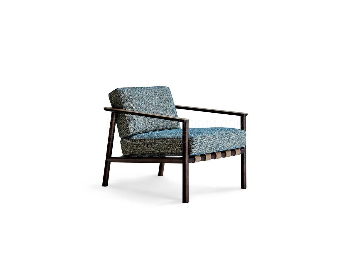 Кожаное кресло Gillis armchair из Италии фабрики MOLTENI