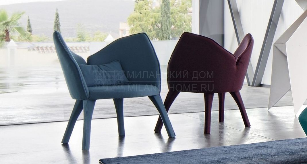 Круглое кресло Lady B. armchair из Франции фабрики ROCHE BOBOIS Круглое кресло Lady B. armchair из Франции фабрики ROCHE BOBOIS