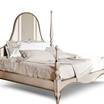 Кровать с деревянным изголовьем Hortense