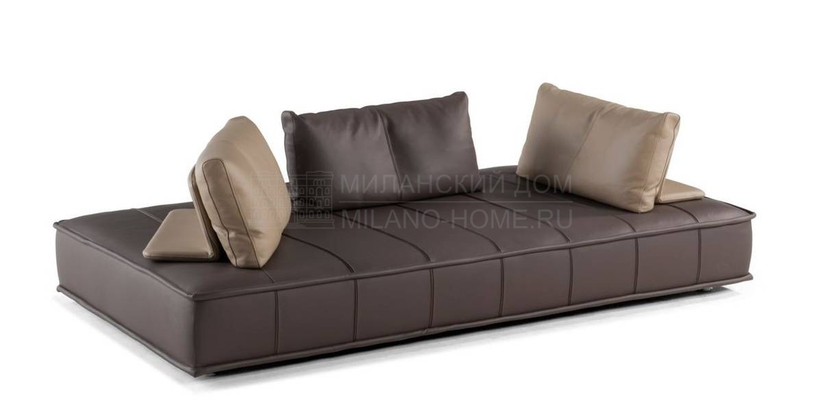Прямой диван Escapade cuir large 3-seat sofa из Франции фабрики ROCHE BOBOIS