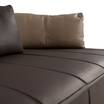 Прямой диван Escapade cuir large 3-seat sofa — фотография 4