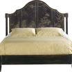 Кровать с деревянным изголовьем Venetian / art.8525