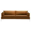 Прямой диван William sofa leather