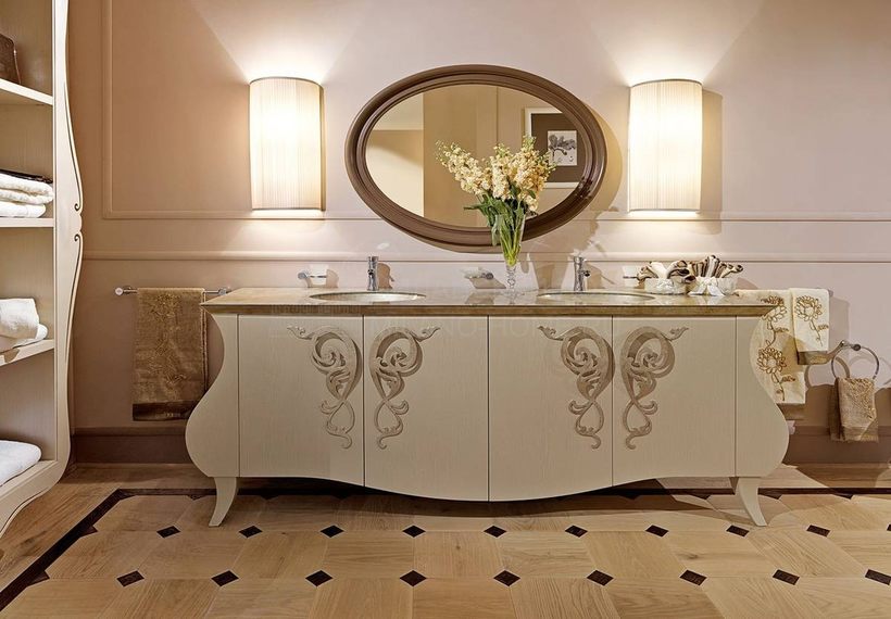 Тумба под раковину Glamour/GC307-BG из Италии фабрики GIUSTI PORTOS