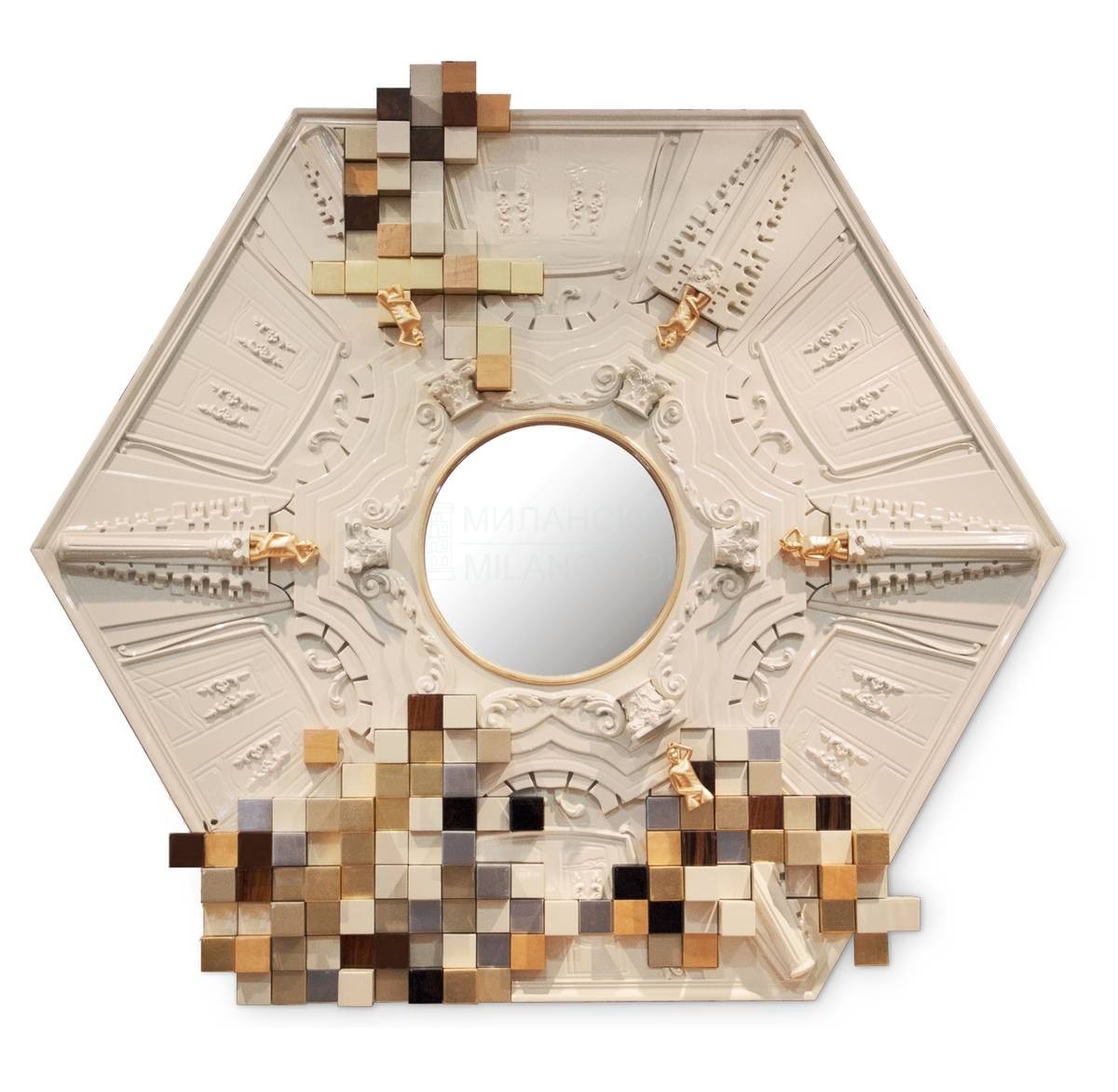 Зеркало настенное Piccadilly/mirror из Португалии фабрики BOCA DO LOBO