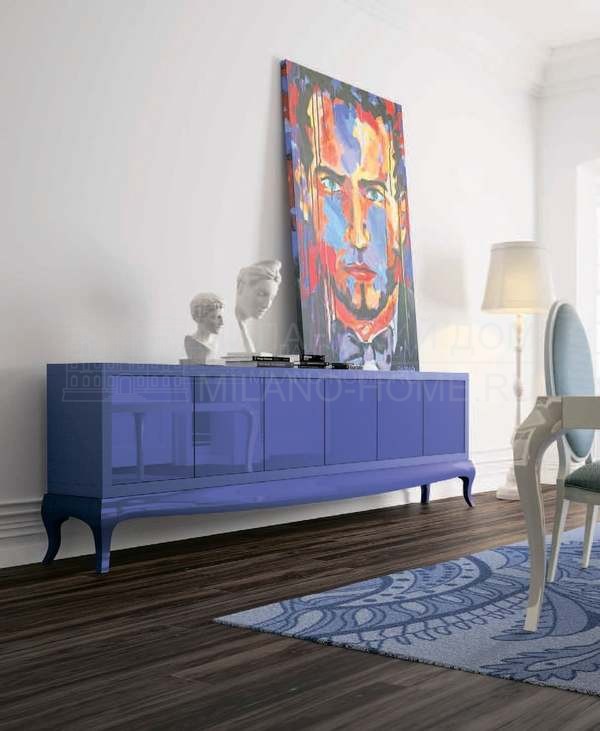 Греденция Piel Azul Noche & Azul Noche Piano/sideboard из Испании фабрики LA EBANISTERIA