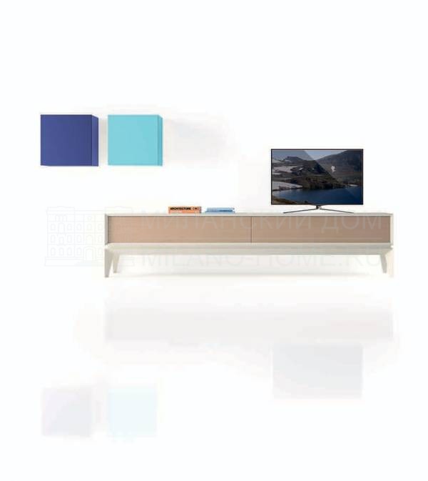 Мебель для ТВ Nomada mate & Roble Soft /TV Table + cubes из Испании фабрики LA EBANISTERIA