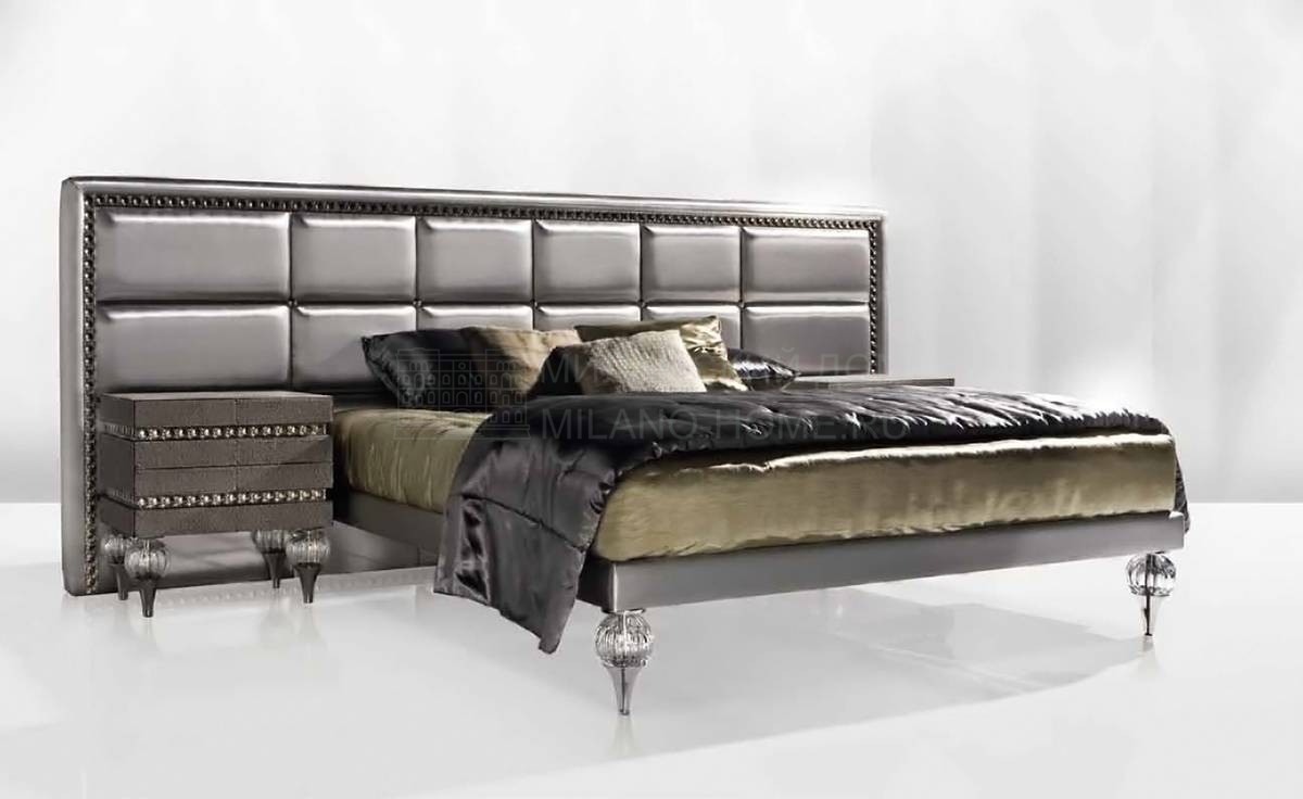 Кровать с мягким изголовьем Morfeo / art.MOR02b из Италии фабрики JC PASSION