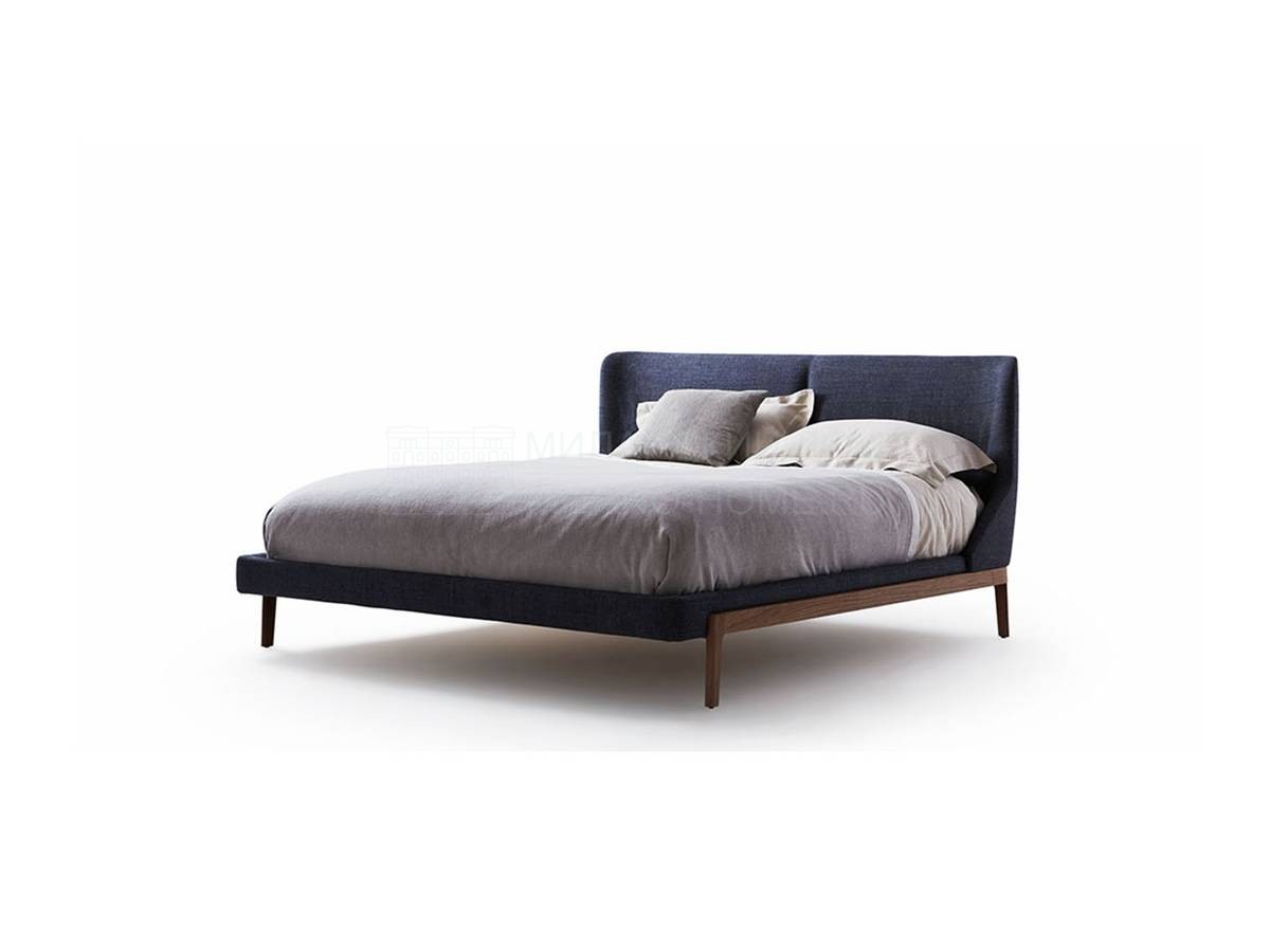 Кровать с мягким изголовьем Fulham/bed из Италии фабрики MOLTENI