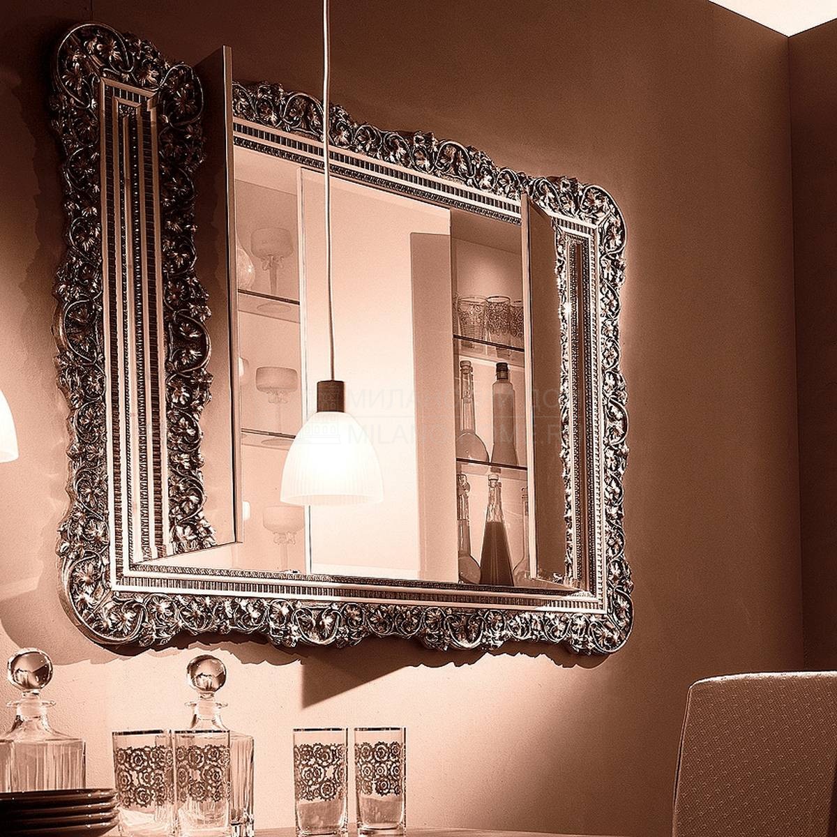 Зеркало настенное Ghaia/V 1623/A из Италии фабрики ELLEDUE
