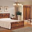 Кровать с деревянным изголовьем Imperio/600-20