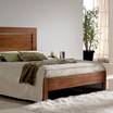 Кровать с деревянным изголовьем Nouvel / art.9100-20