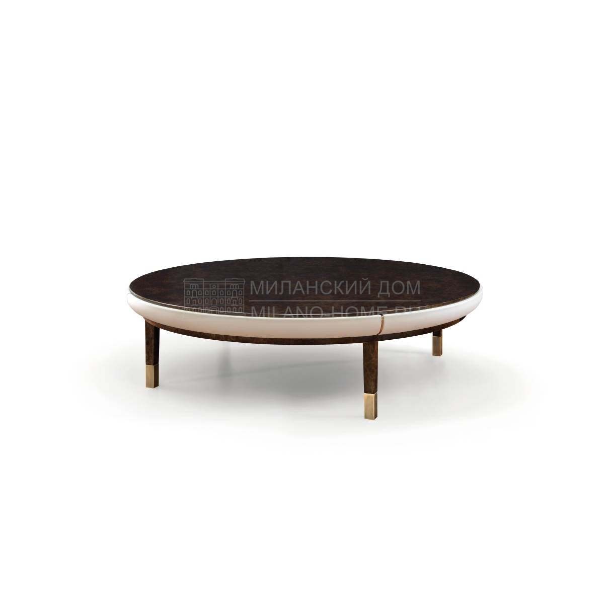 Кофейный столик Noir round coffee tables из Италии фабрики TURRI