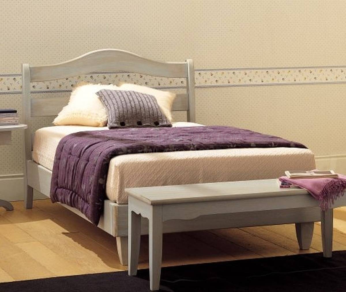 Односпальная кровать De Baggis/20-531/L из Италии фабрики DE BAGGIS
