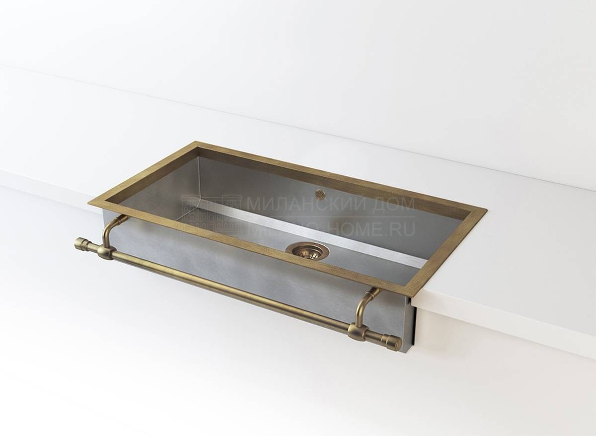 Раковина Semi-recessed rectangular sink  из Италии фабрики OFFICINE GULLO