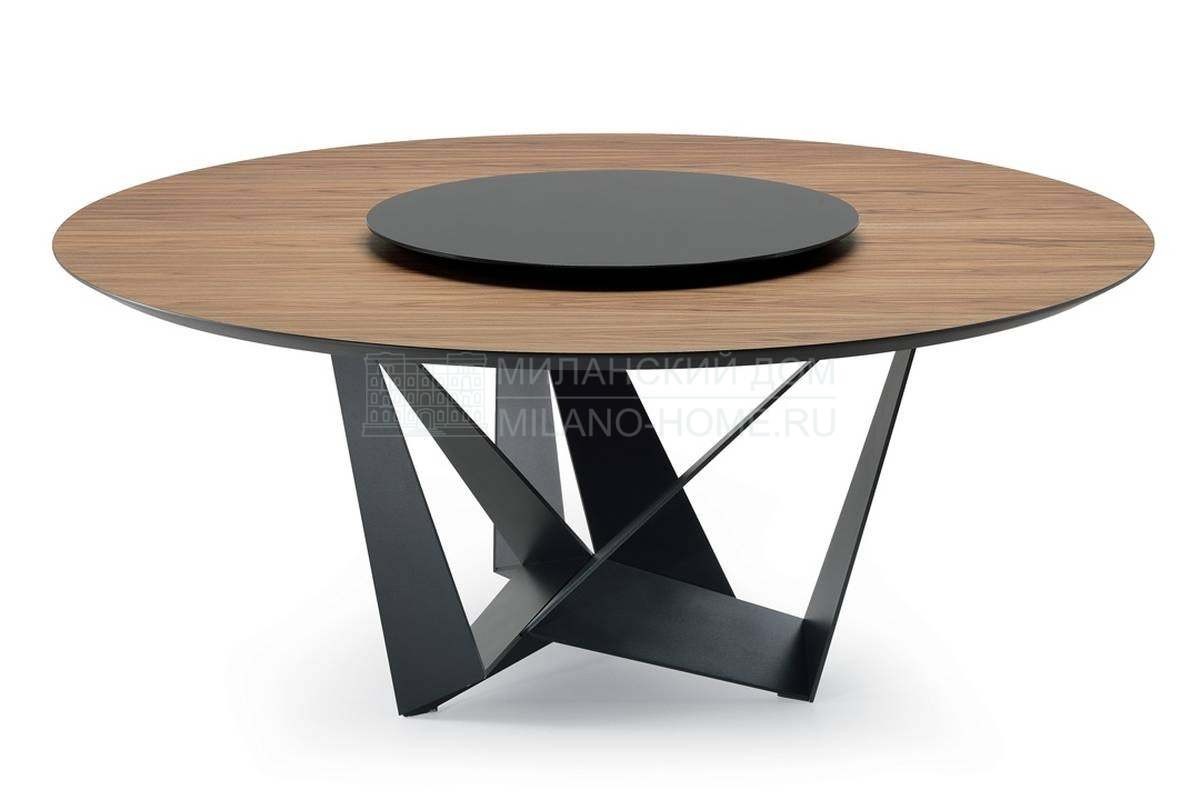 Столы обеденные Skorpio round из Италии фабрики CATTELAN ITALIA