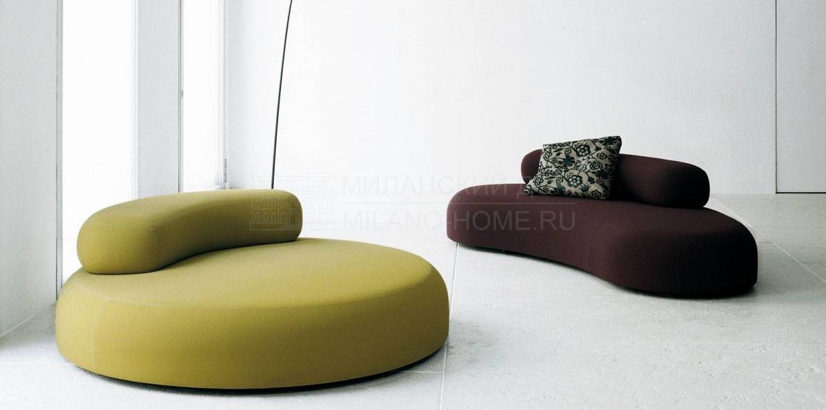 Прямой диван Rubble Rocc из Италии фабрики LIVING DIVANI