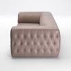 Прямой диван Mambo Capitonne sofa leather — фотография 3