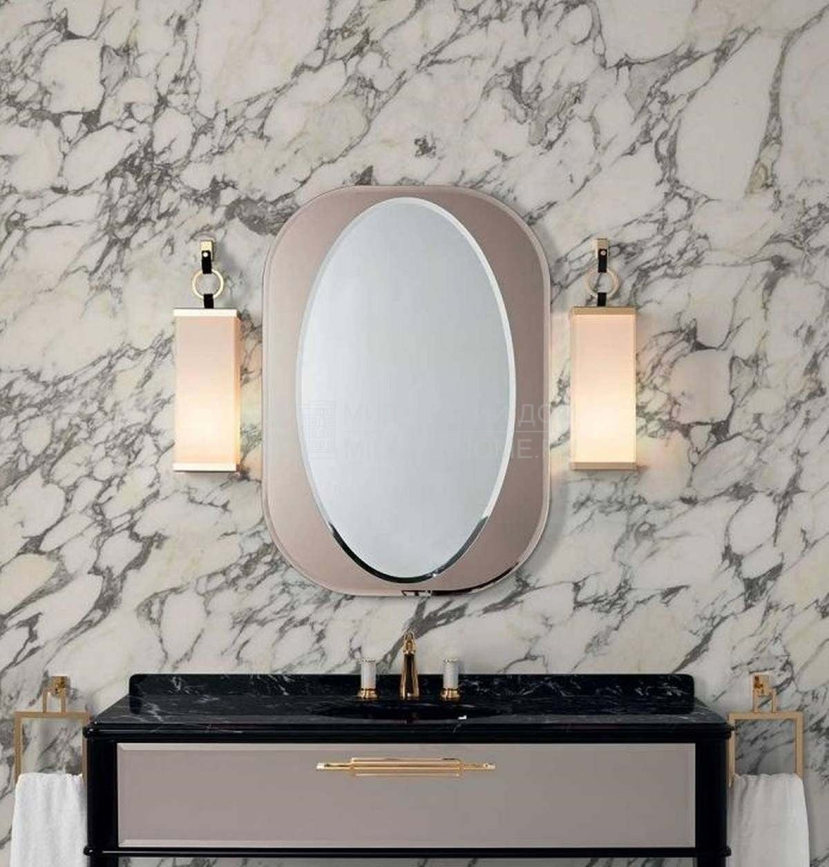 Зеркало настенное Riviere Mirror из Италии фабрики OASIS