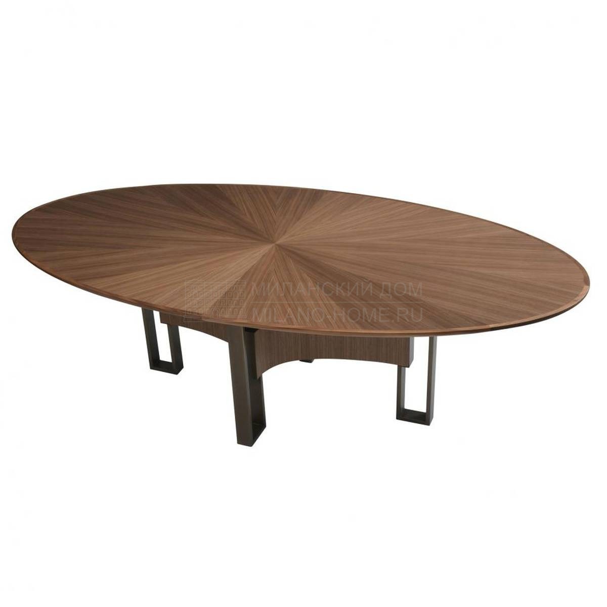 Стол из массива Starre Dining Table - Oval из Италии фабрики RUBELLI Casa