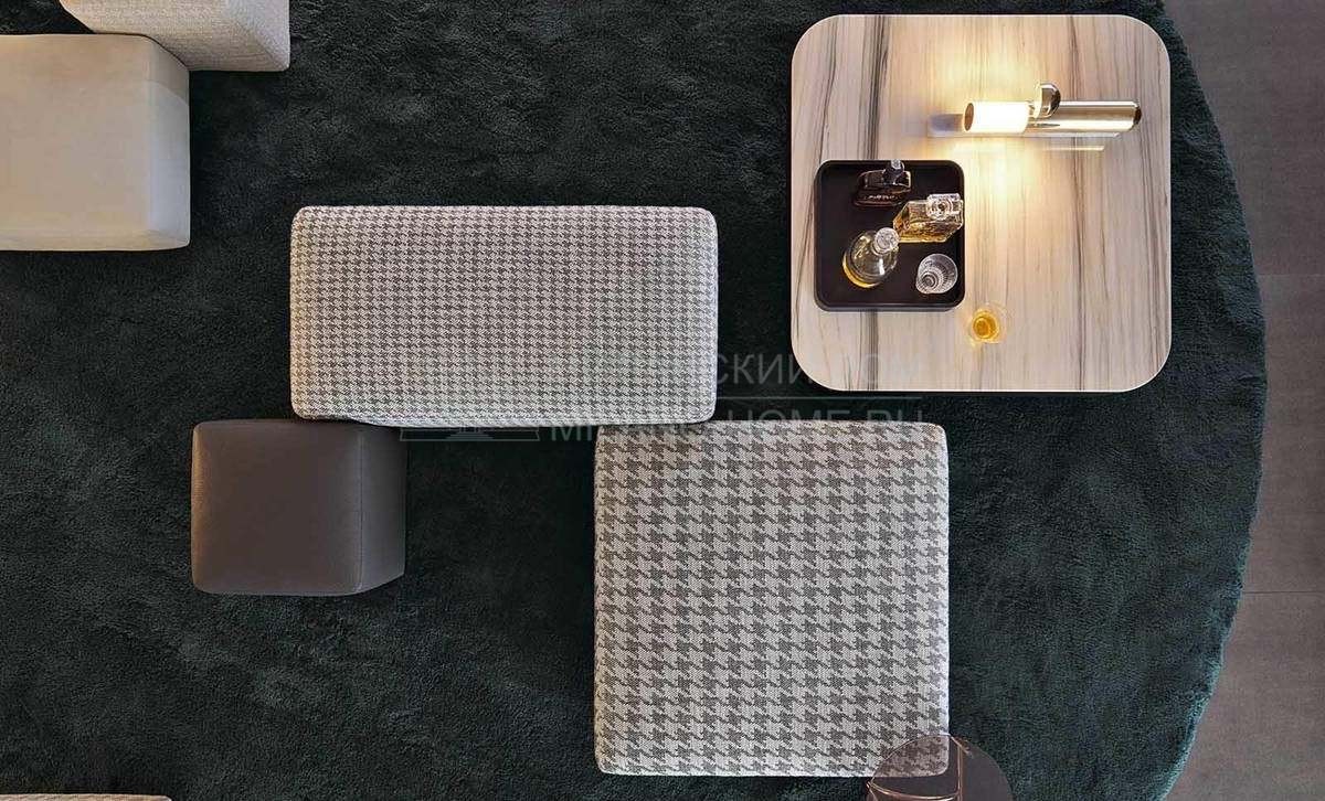 Банкетка или Пуф Damier pouf из Италии фабрики MINOTTI