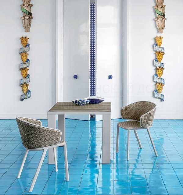 Обеденный стол Esedra dining table square из Италии фабрики ETHIMO