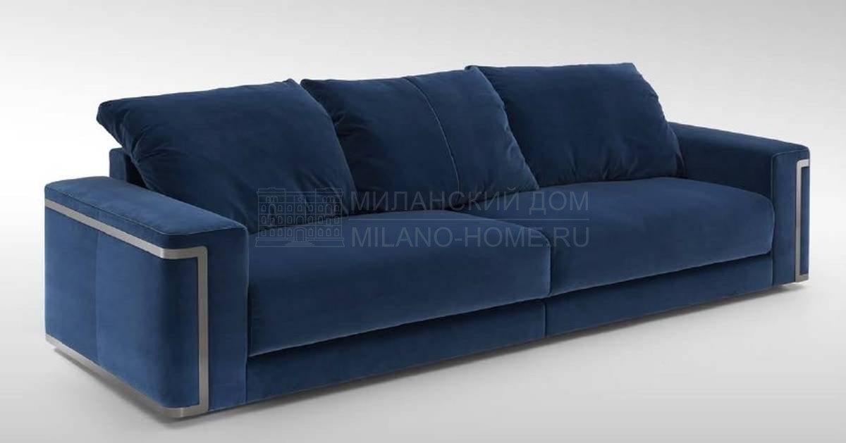 Прямой диван Montgomery sofa из Италии фабрики FENDI Casa