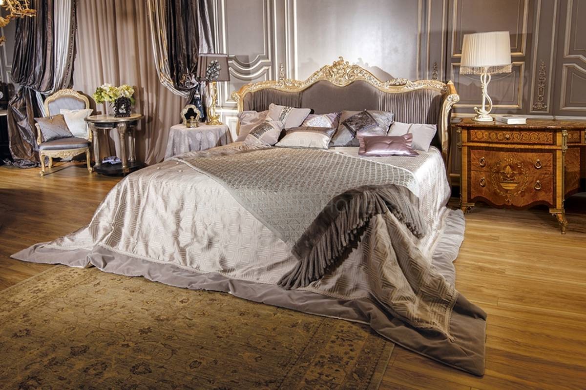 Кровать с комбинированным изголовьем art.2033LL из Италии фабрики MEDEA