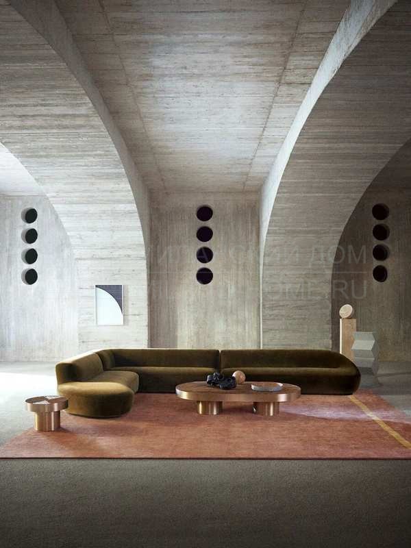 Угловой диван Sandia sofa из Италии фабрики FENDI Casa