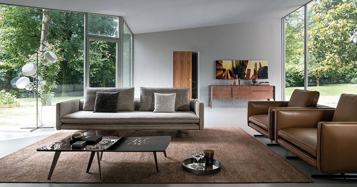 Прямой диван Moss sofa из Италии фабрики ARKETIPO