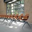 Секционные кресла для залов ожидания MI.EXPO.15 AIR/bench