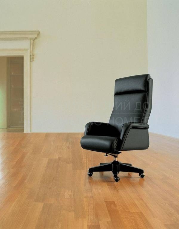 Кожаное кресло Ypsilon armchair из Италии фабрики MASCHERONI