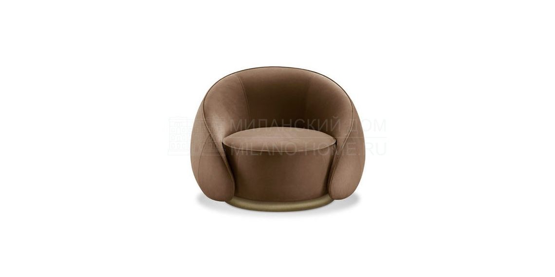 Круглое кресло Abbracci armchair из Италии фабрики GHIDINI 1961